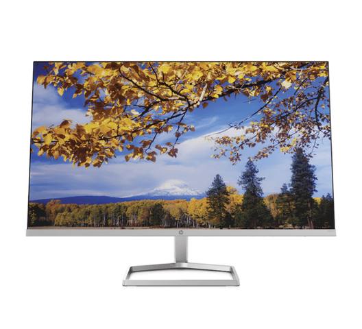 HP M27fw 27" FHD Ultra Slim Led Monitor, White Color, Connectivity : VGA, 2 HDMI - 2H1A4AA