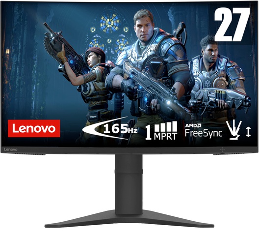 Lenovo G27c-10 27" Curved Gaming Monitor - 66A3GACBUK
