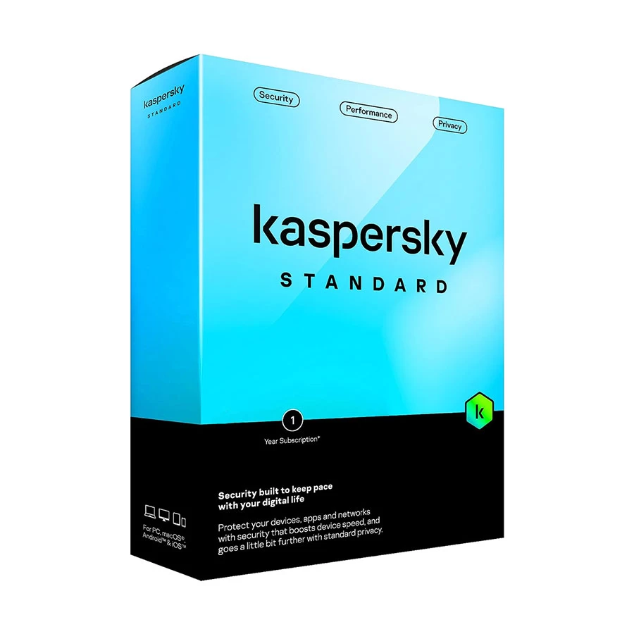 Kaspersky Standard Antivirus 1-User